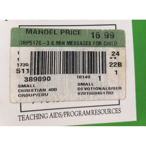 6-Minute Messages for Children: 52 New Children's Lessons for Any Occasion Book - Picture 5 of 8